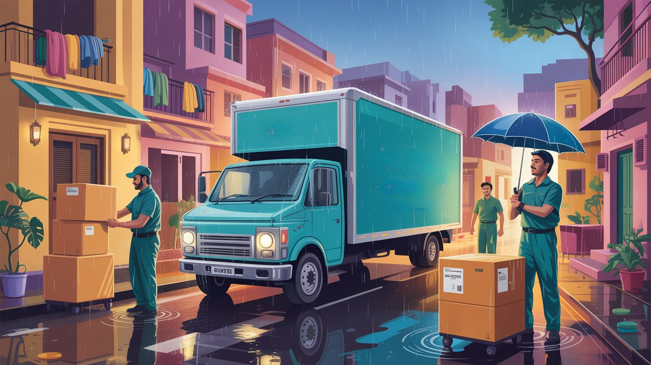 How to Relocate in the Monsoon Season Without Stress in India