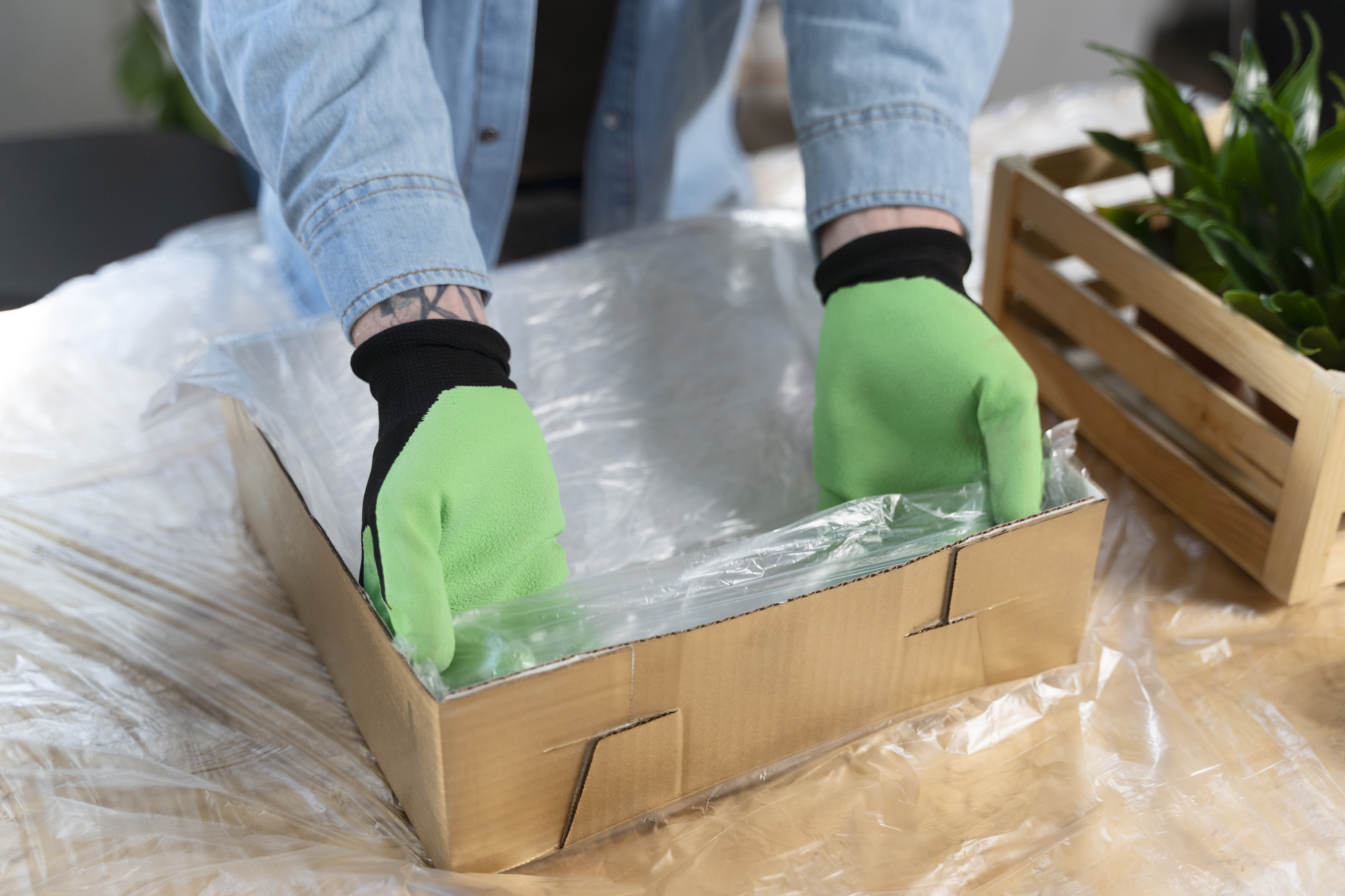 vacuum sealing for relocation