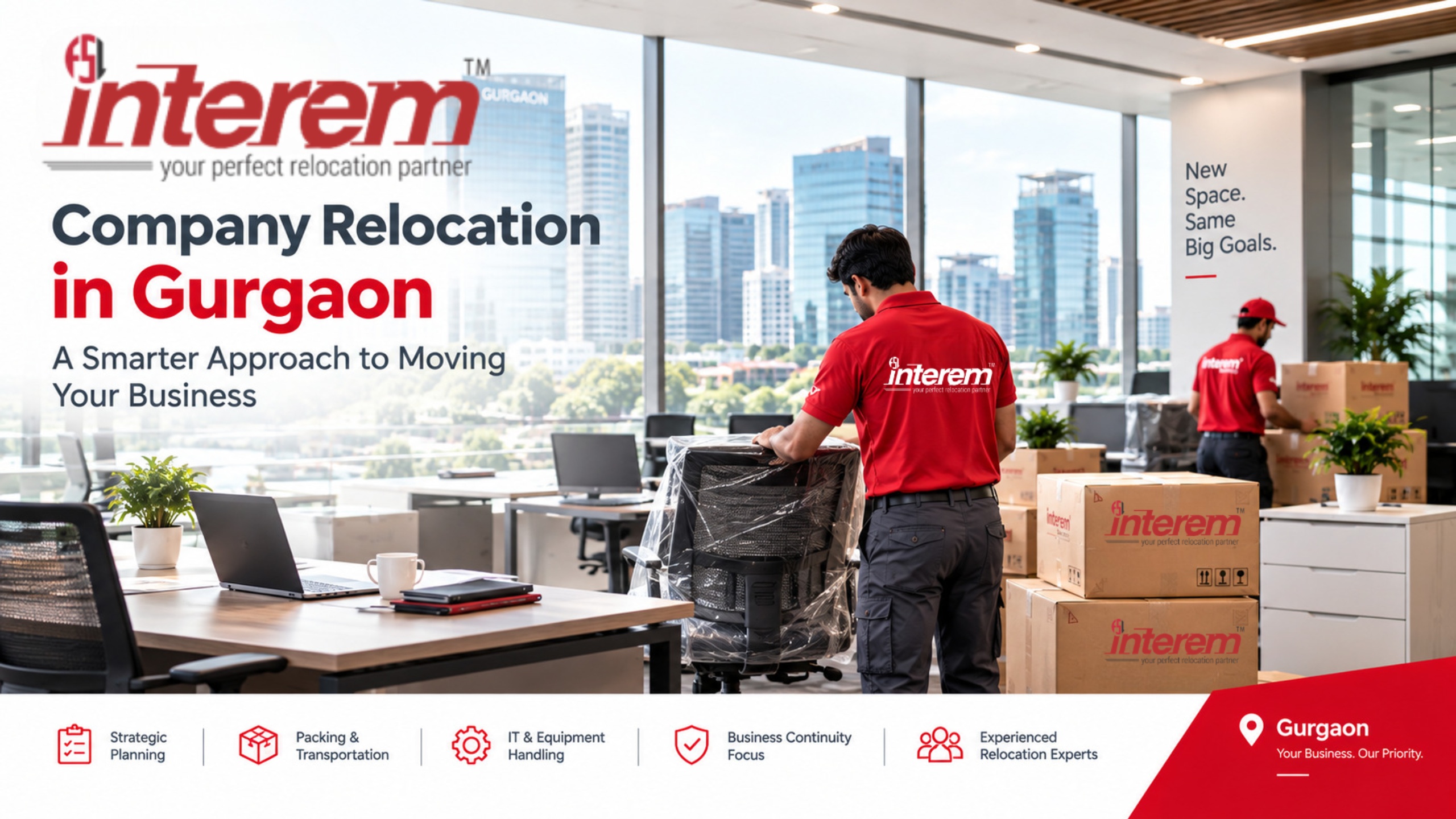 How to Plan a Smooth Company Relocation in Gurgaon Without Disrupting Business