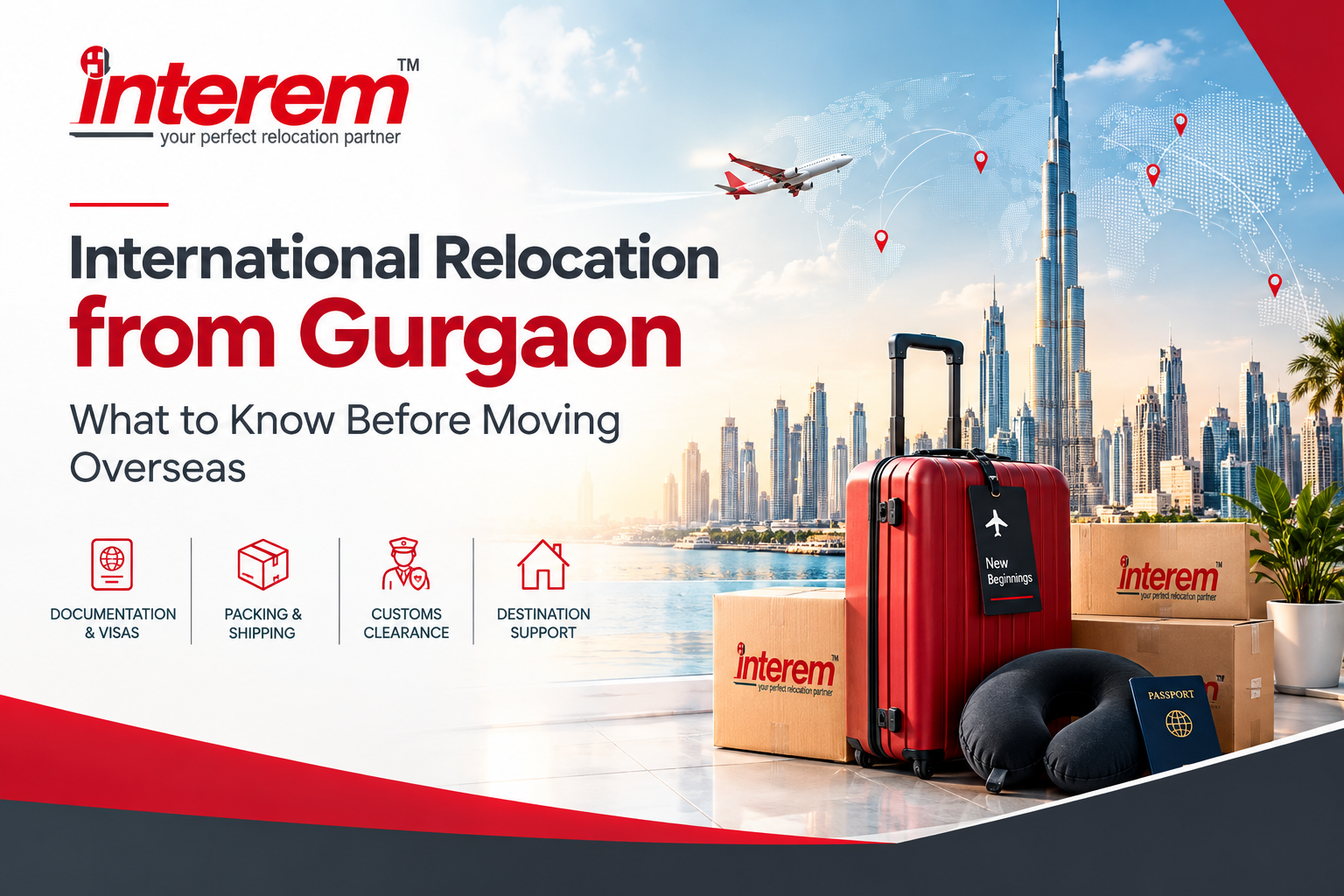International Relocation from Gurgaon